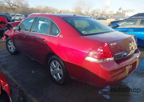 2008 Chevrolet Impala Lt z USA, uszkodzony, nr VIN 2G1WT55K289115363